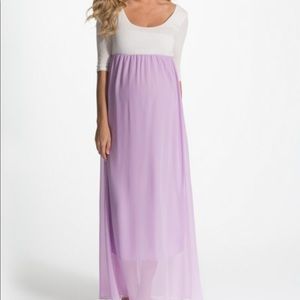 ✨Sold✨ Pinkblush Maternity Maxi Dress